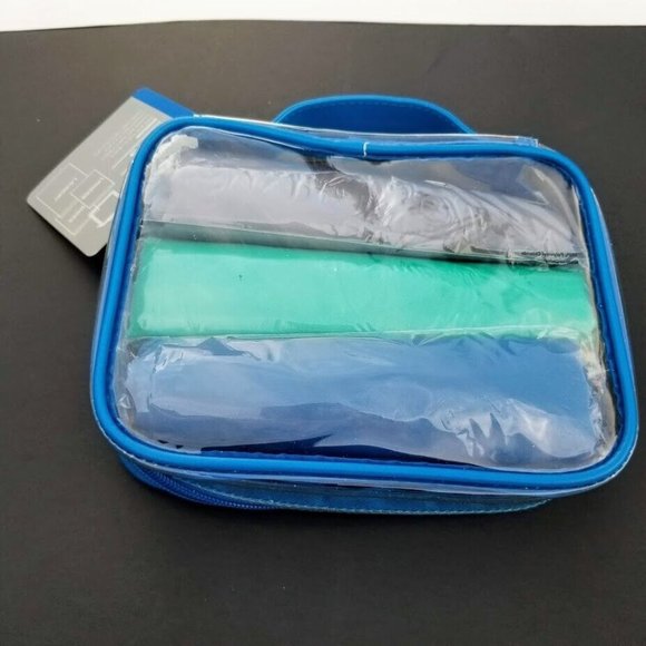 French Toast 3 piece Drawstring Travel Bag Set (Laundry, Shoes, Lingerie) New - Picture 4 of 4